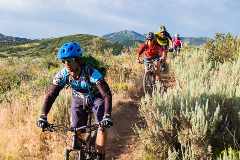 White Pine Touring mountain biking guided tour