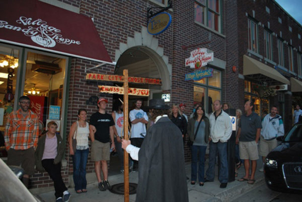 Historical Tour on Main Street Park City