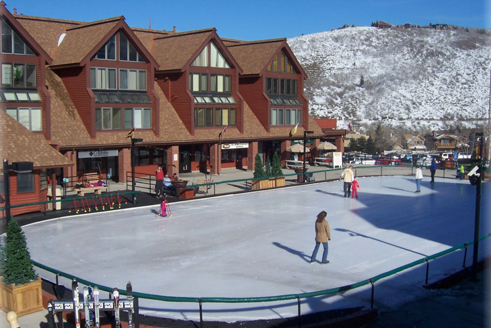 Ice Skating Rink at Park City Mountain Resort