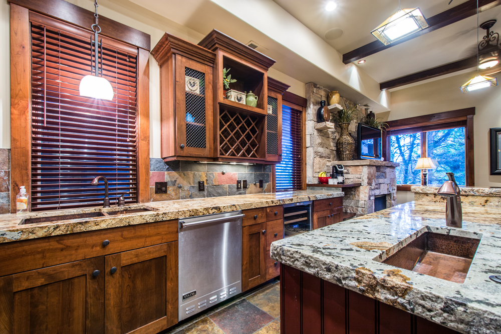 Kitchen at Private Vacation Home in Park City Utah