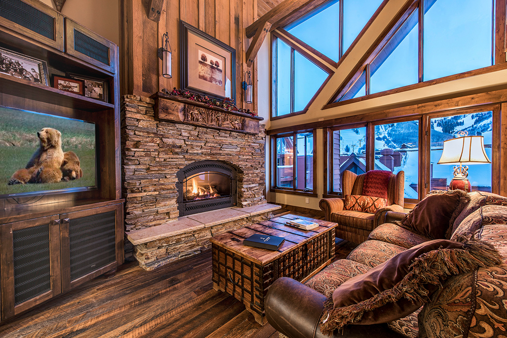 Interior of Penthouse Suite at the Lodge at the Mountain Village in Park City Utah