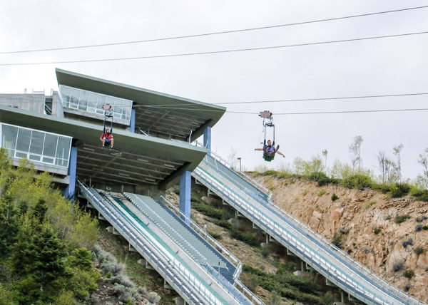 Ziplines at Utah Olympic Park