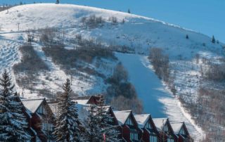 Ski Hill at the Lodge at the Mountain Village in Park City