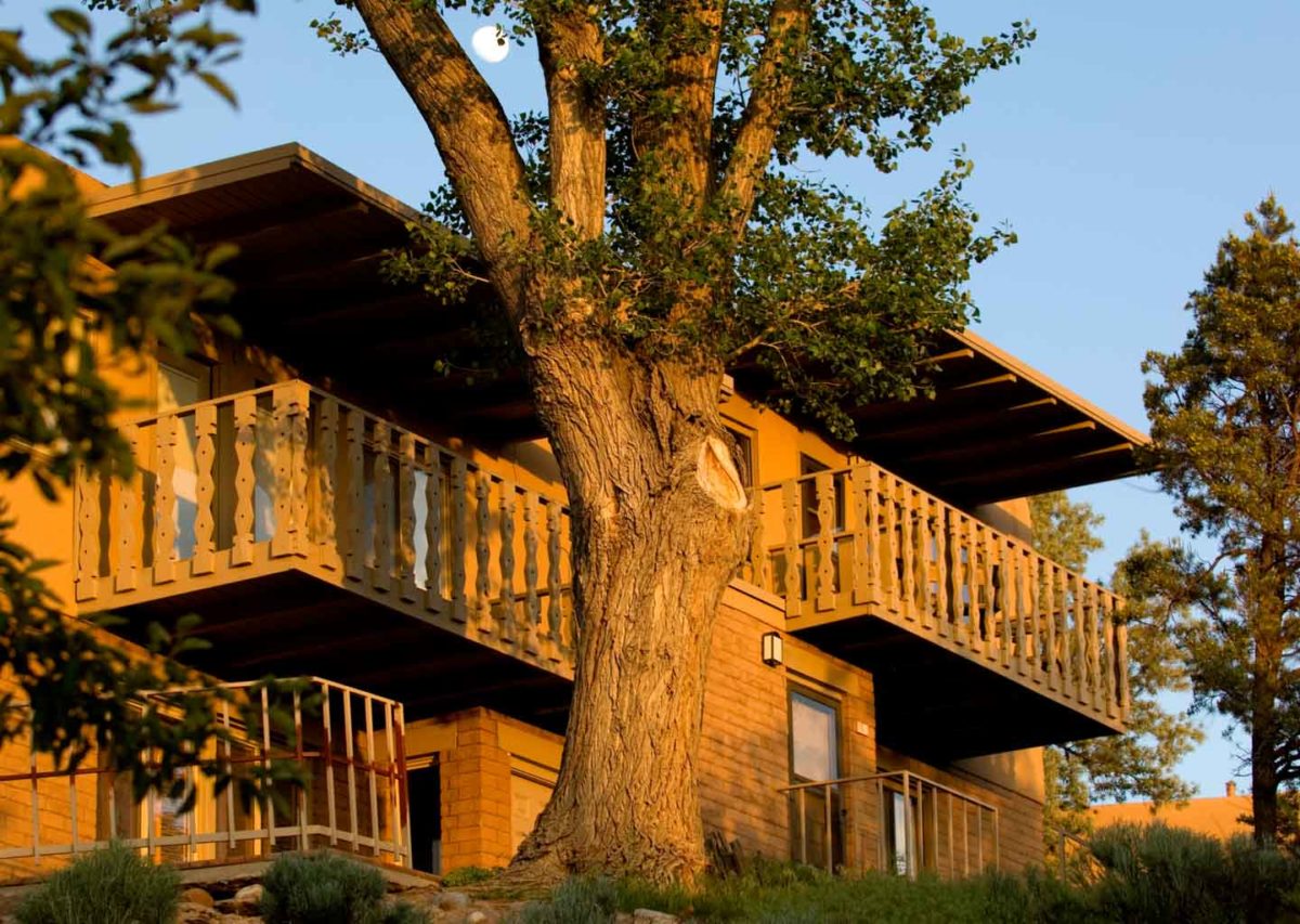 Exterior Buildings and Grounds of Fort Marcy Hotel Suites in Santa Fe, New Mexico