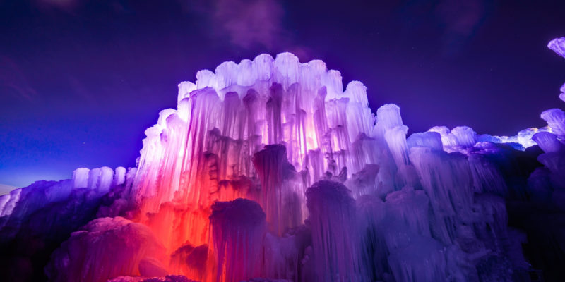 ice castles in utah