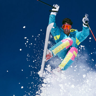 A Radical '80s Skier Shreds the Pow in Park City, Utah