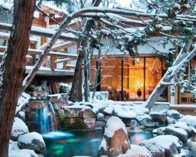 The Thousand Waves Spa Exterior in Santa Fe, New Mexico