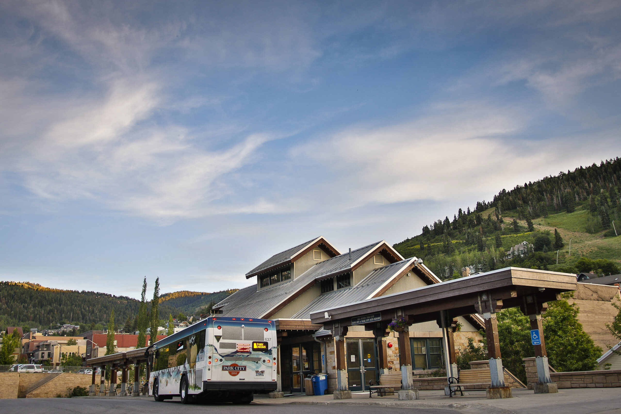 Downtown Transit Center in Park City Utah