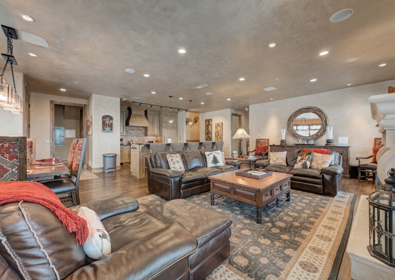 main living area layout in Vintage on the Strand 7
