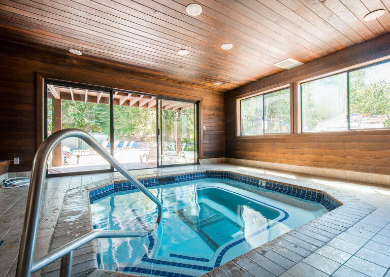 Indoor Hot Tub in the Clubhouse of Red Pine Condominiums in Park City, Utah