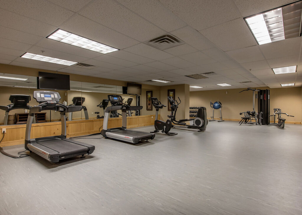 Gym Room at Silverado Lodge in Park City, Utah