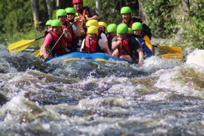 Rafting thumb