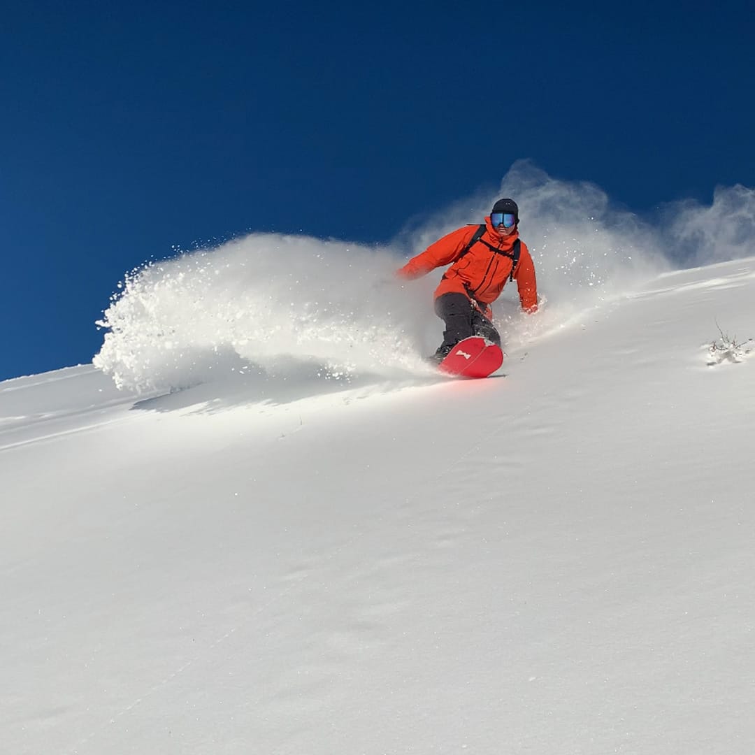 Chris Engelsman Snowboarding Park City