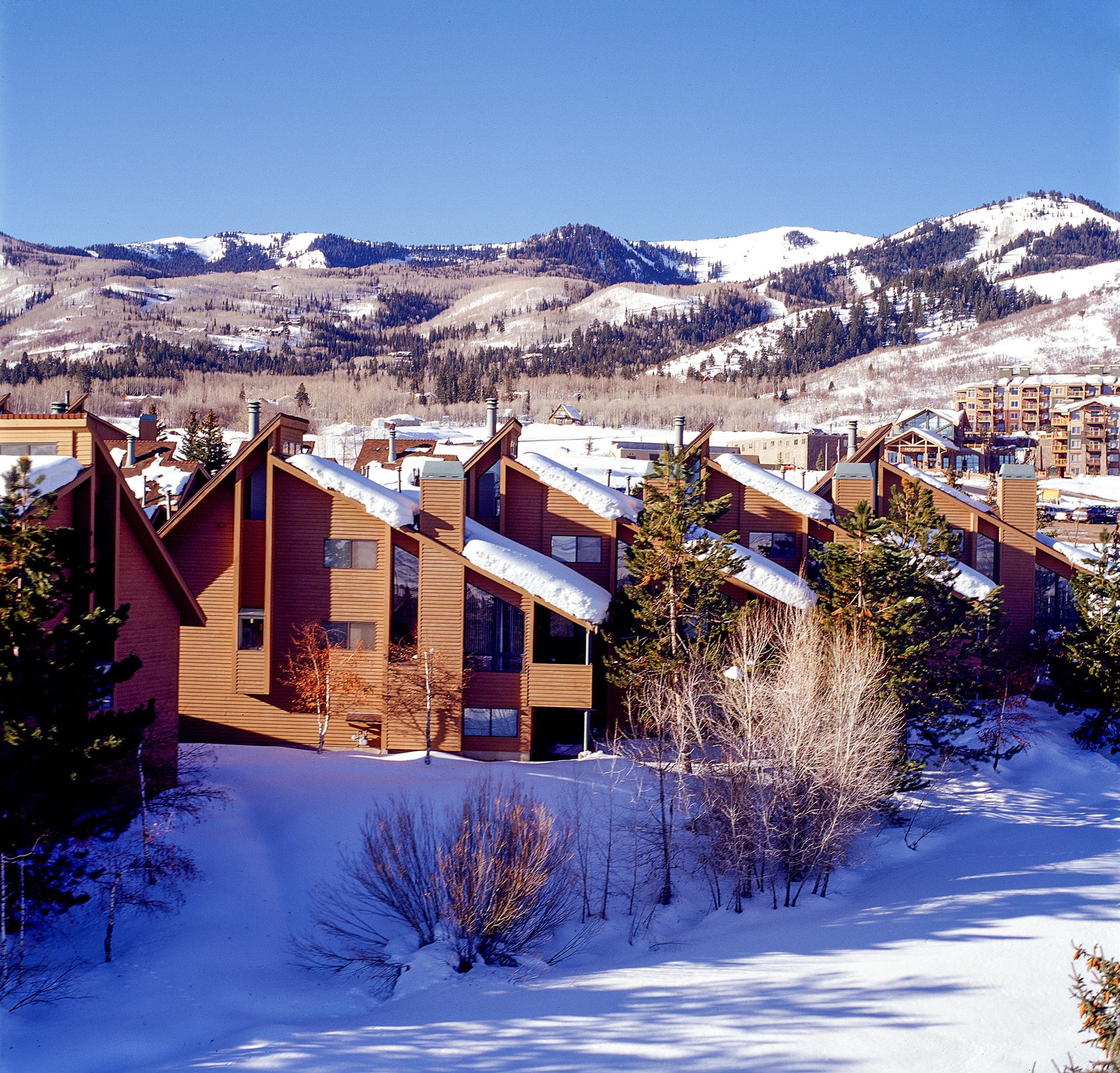 Red Pine Condos Park City in Winter