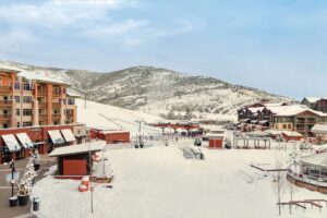 Sundial Lodge Park City Canyons-Village Winter Ski-in Ski-out