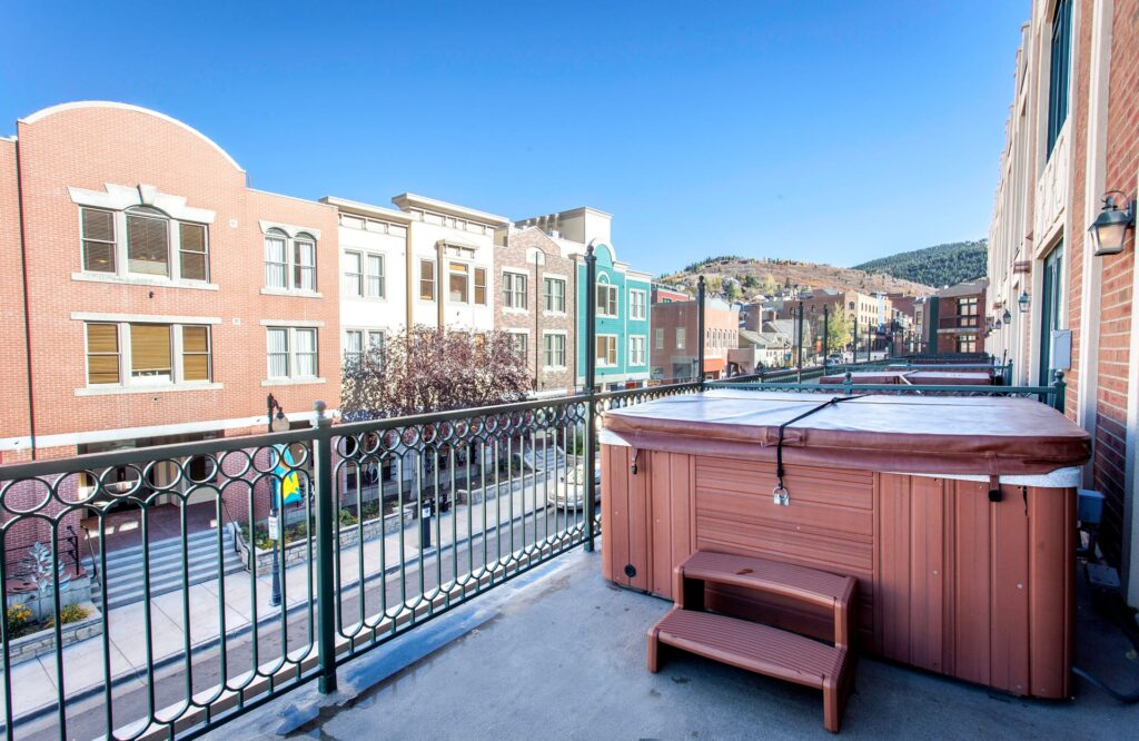 The Caledonian Park City Private Hot Tub