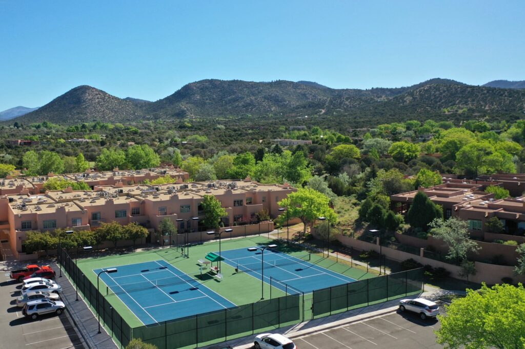 Quail Run Tennis and Pickleball Courts in Santa Fe, NM