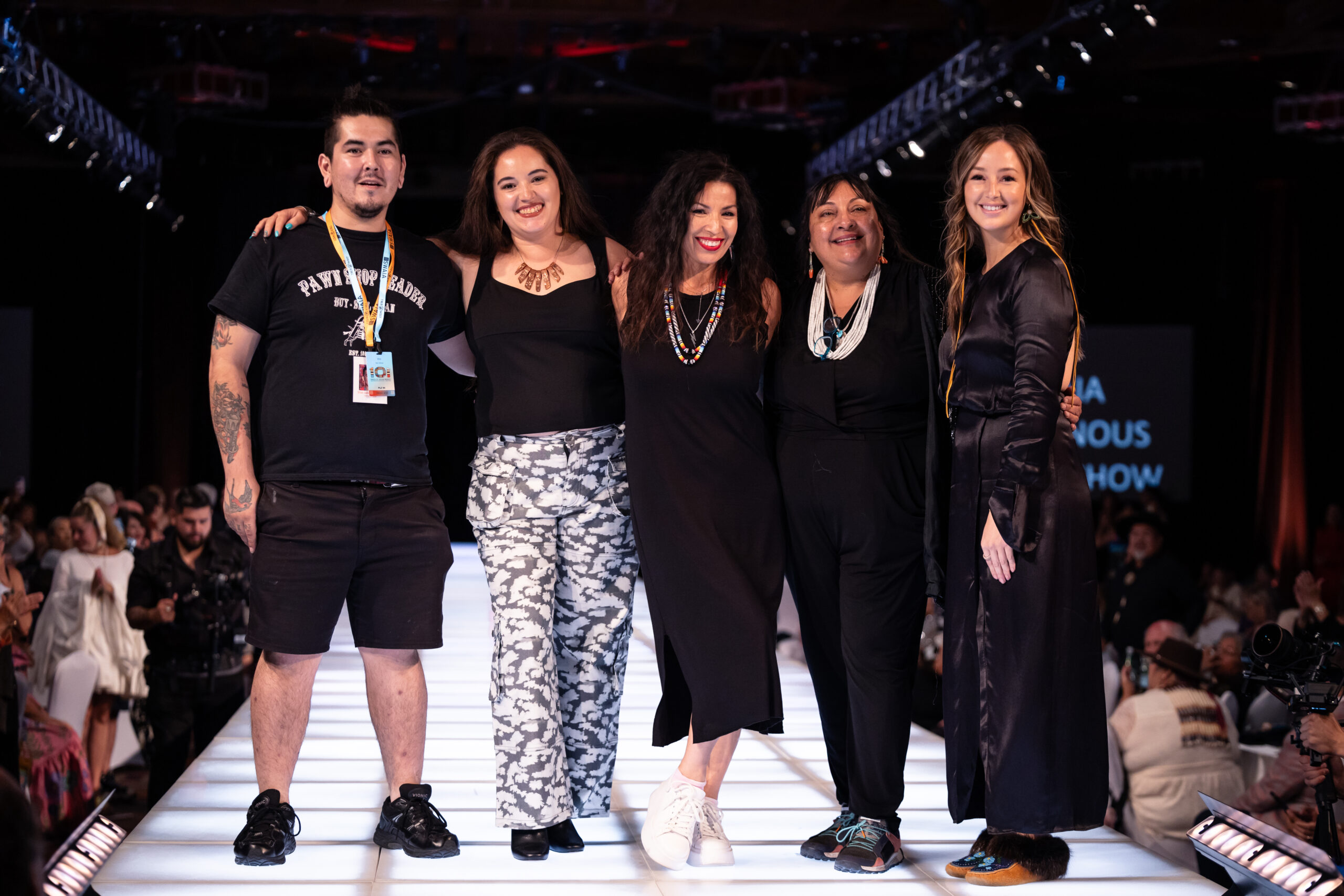 Indigenous fashion designers at SWAIA Native Fashion Week Santa Fe