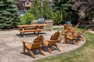 Bear Hollow Village BBQ area