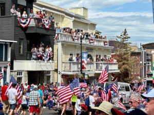 Park City 4th of July parade on Main Street