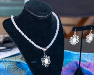 Santa Fe Spanish Market jewelry