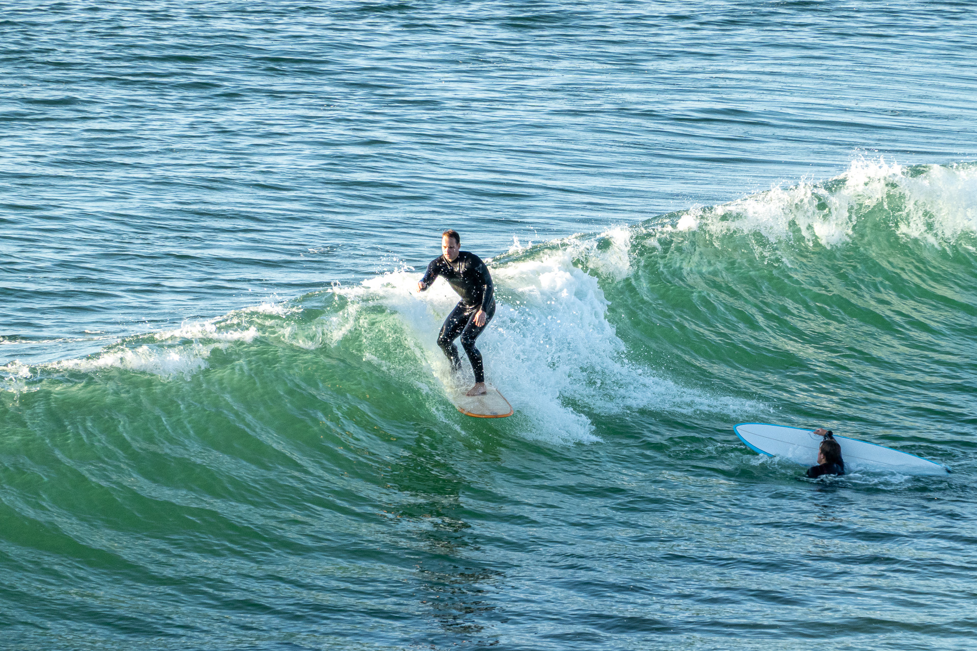 Pacific Beach surfing Crystal Pier