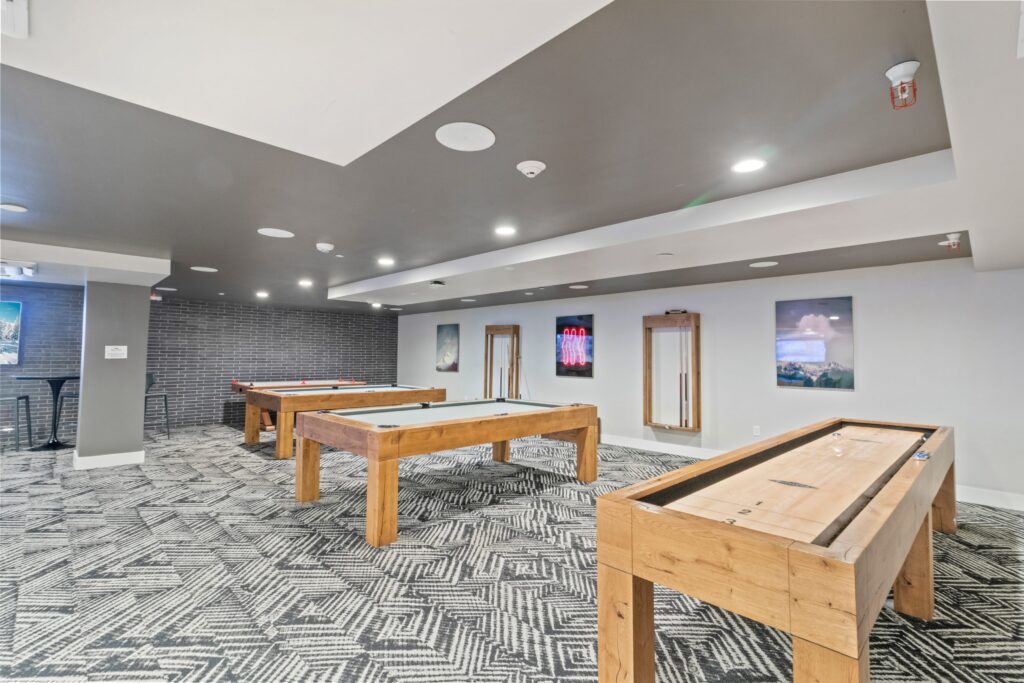 Black Rock Mountain game room