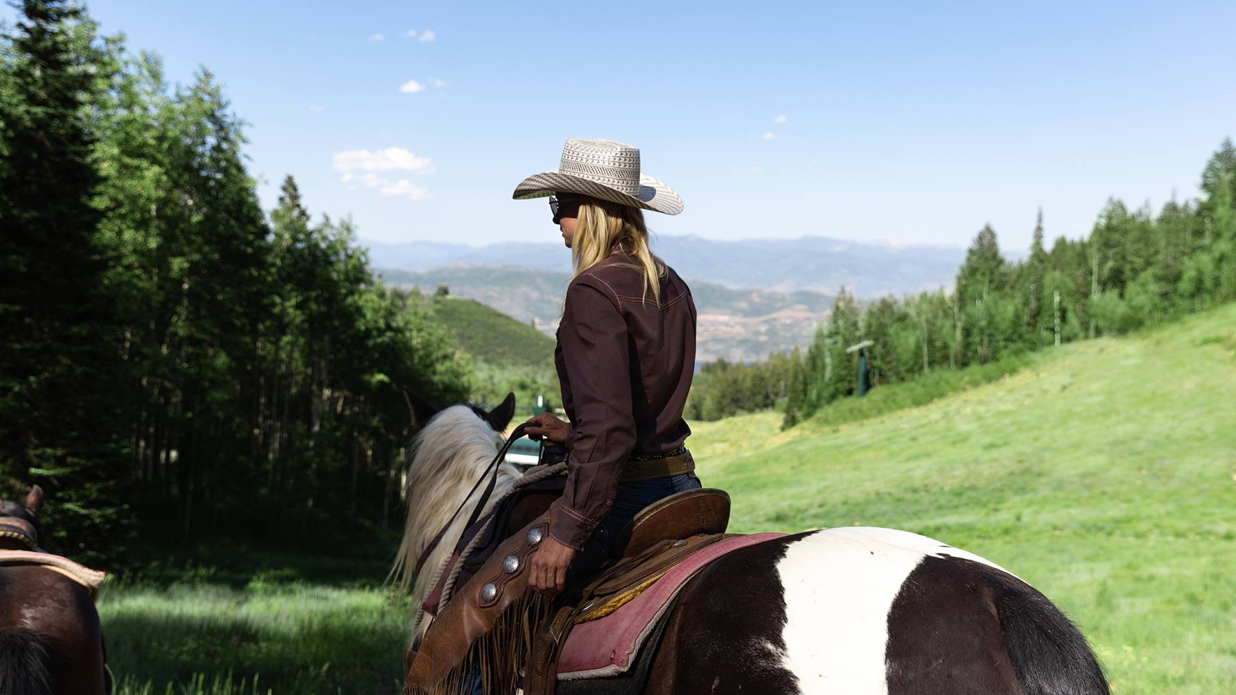 Horseback riding at Deer Valley