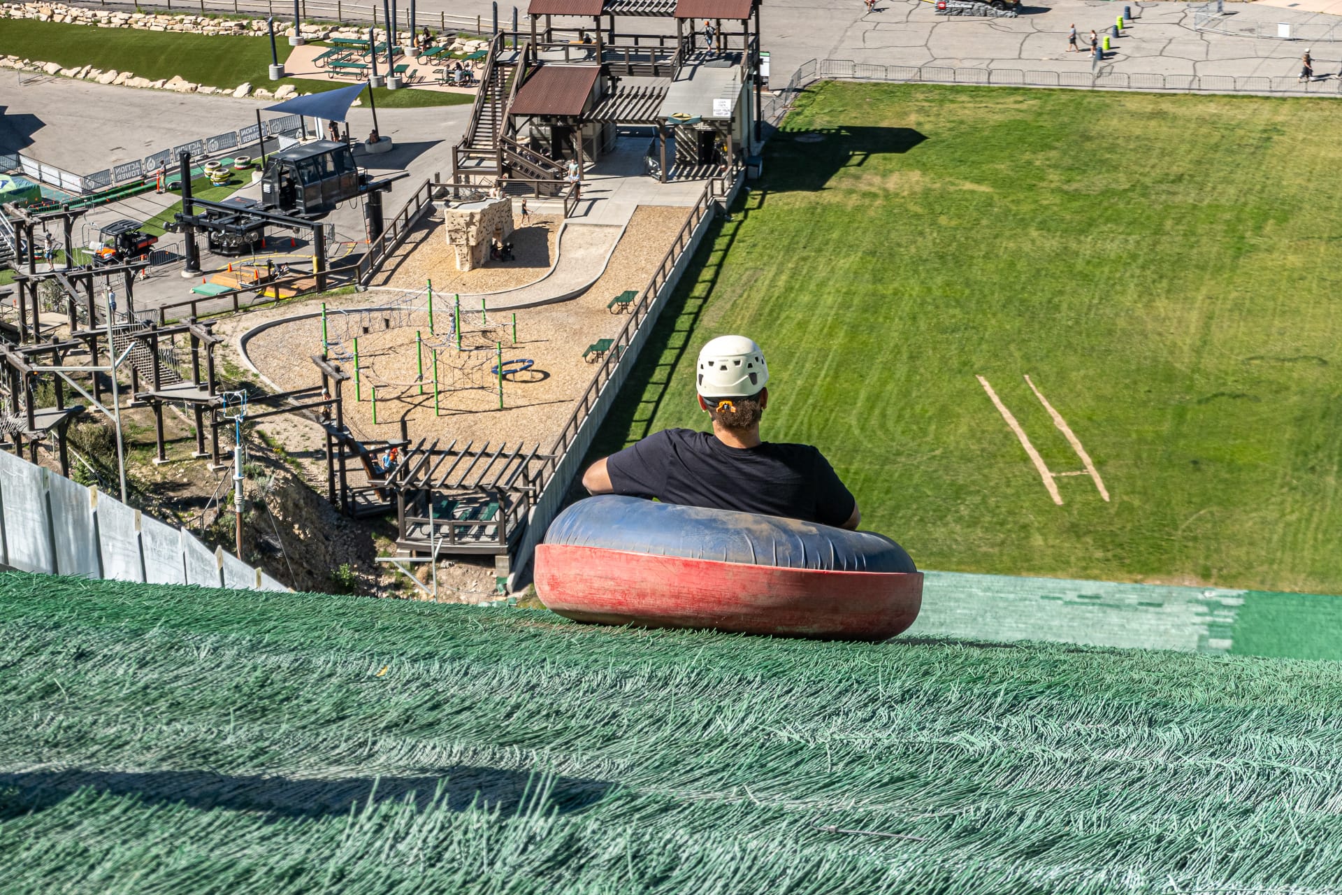 Utah Olympic Park summer tubing
