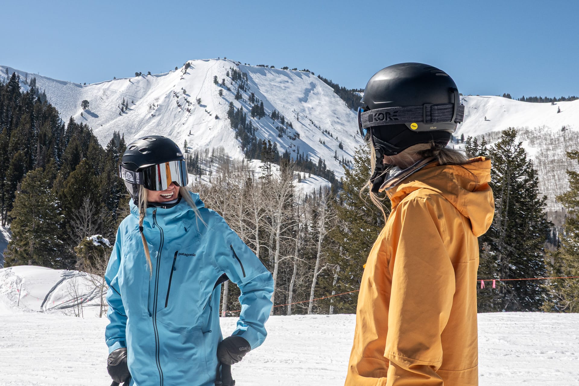 Park City female skier and snowboarder